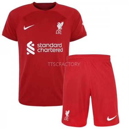 Billiga Fotbollströjor Liverpool Barn Hemma tröja 2022/23 Kortärmad